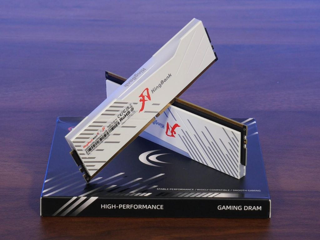KingBank memory modules using CXMT memory chips
