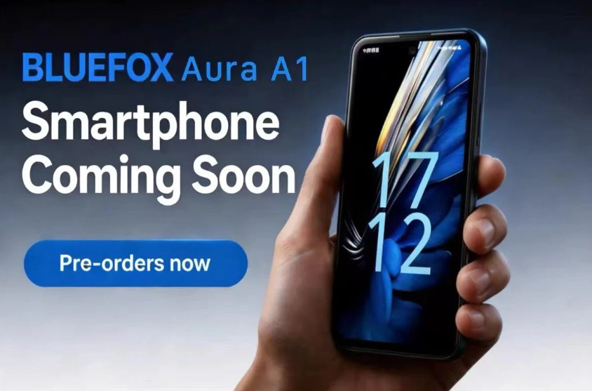 The Bluefox Aura A1 is a compact Android smartphone with a 4.7-inch display.