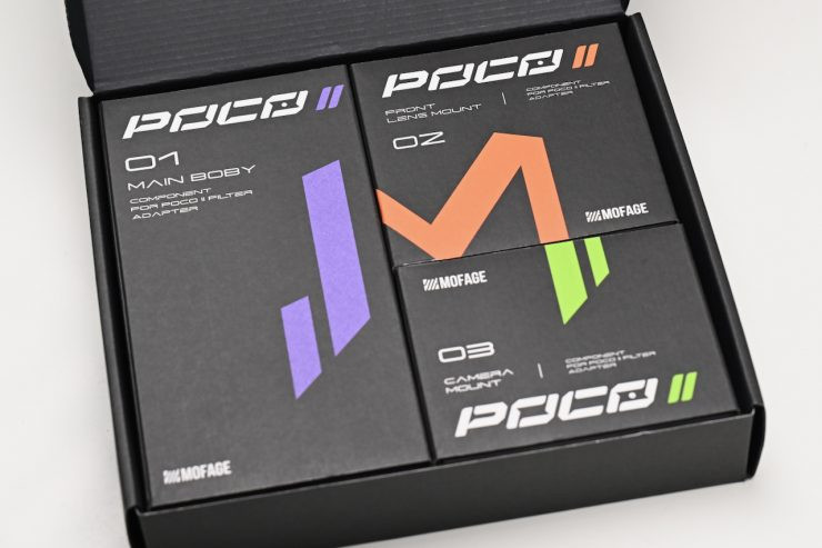 Cấu trúc mô-đun tháo rời của Mofage POCO II