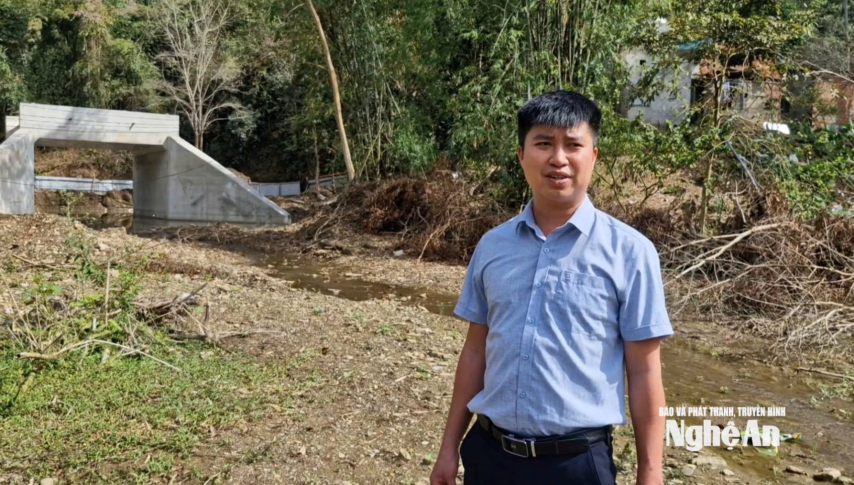 Ông Vũ Thành Tôn – Phó Chủ tịch UBND xã Lương Minh. Ảnh: Nhật Lân