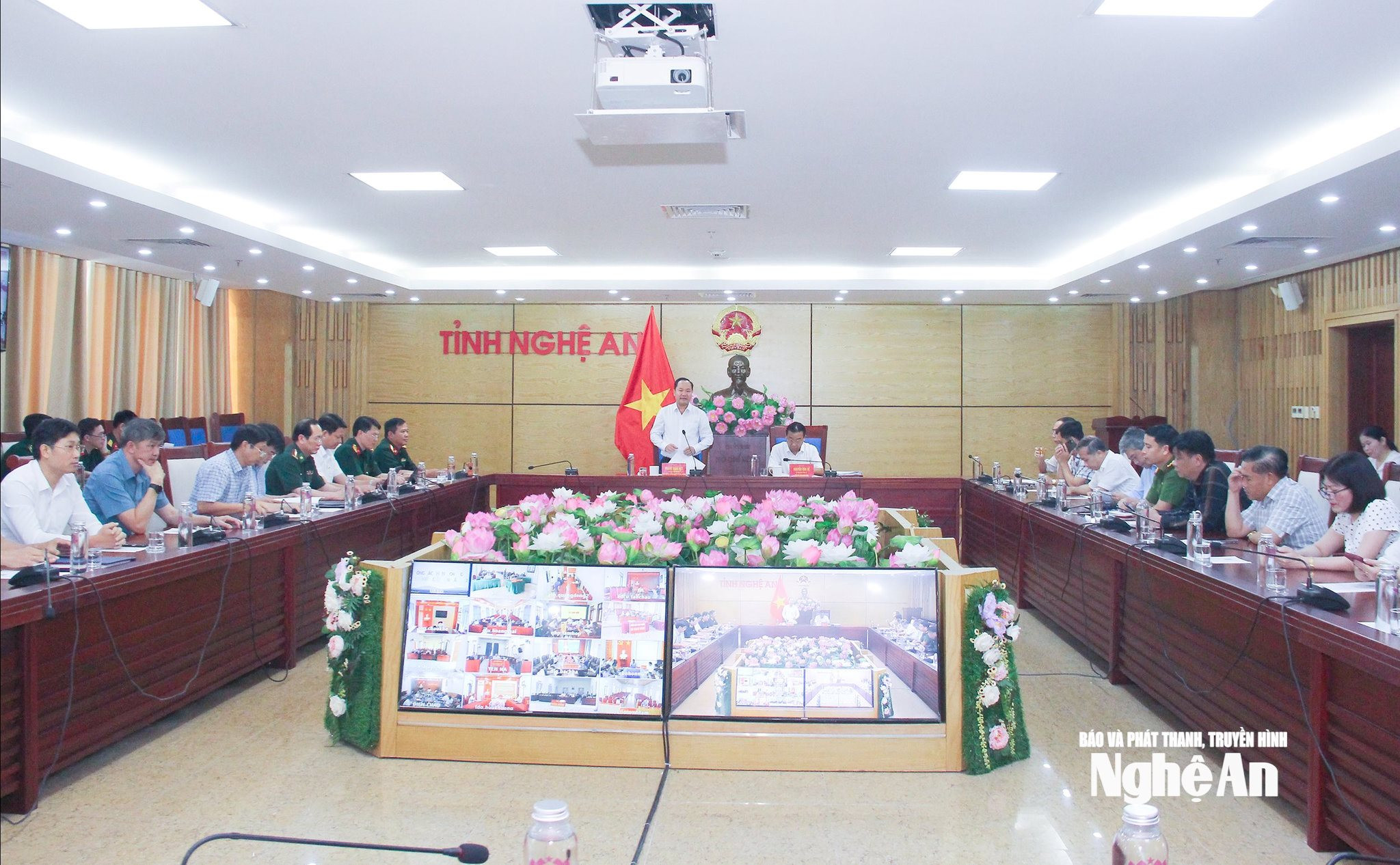 UBND tỉnh tổ chức hội nghị triển khai công tác phòng chống thiên tai năm 2026. Ảnh tư liệu