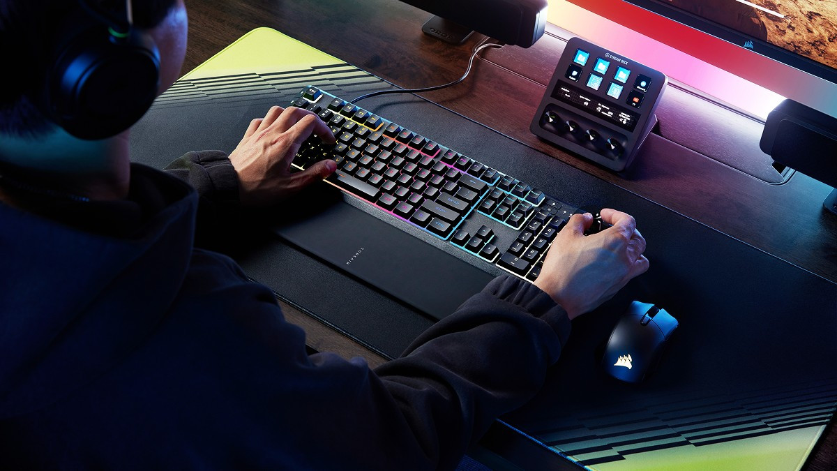 Bộ đôi bàn phím Corsair SKIFF 100 và chuột không dây Harpoon v2 Wireless