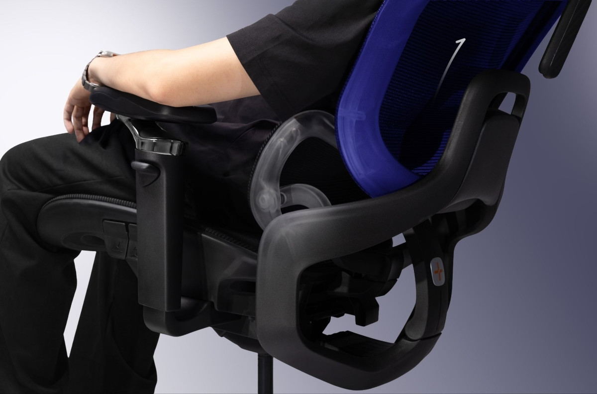 Cơ chế tựa lưng kép Dual Lumbar nâng đỡ cột sống