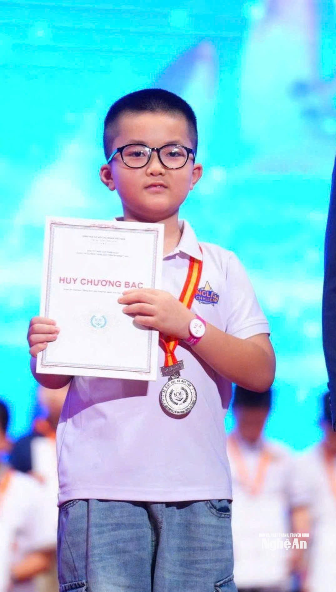 Thí sinh Trần Đức Anh. Ảnh Vân Thảo