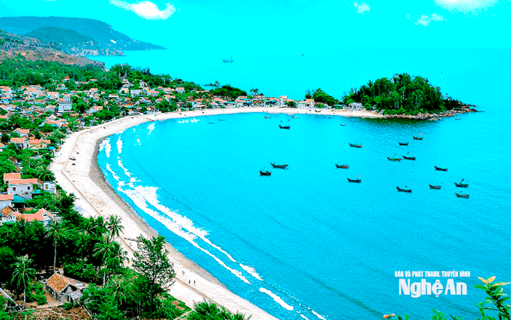 Vẻ đẹp biển Quỳnh. Ảnh tư liệu Hồ Nhật Thanh
