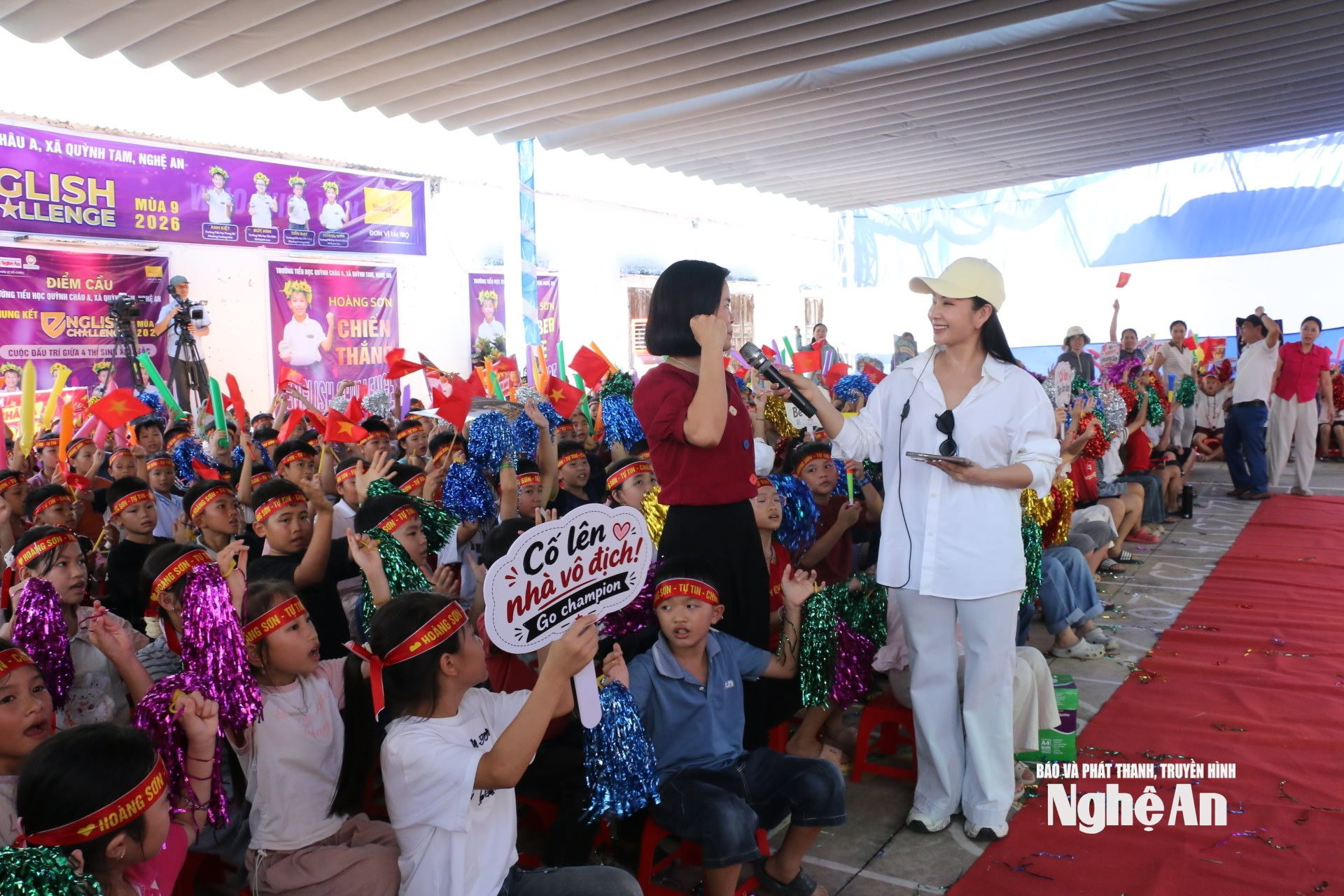 tổng duyệt Chung kết Sân chơi tiếng Anh Ảnh00011