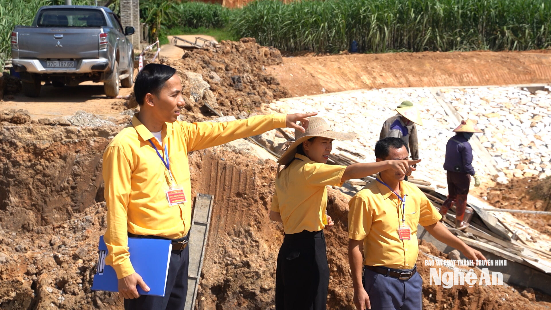  MTTQ xã Nghĩa Lộc giám sát công trình đầu tư trên địa bàn