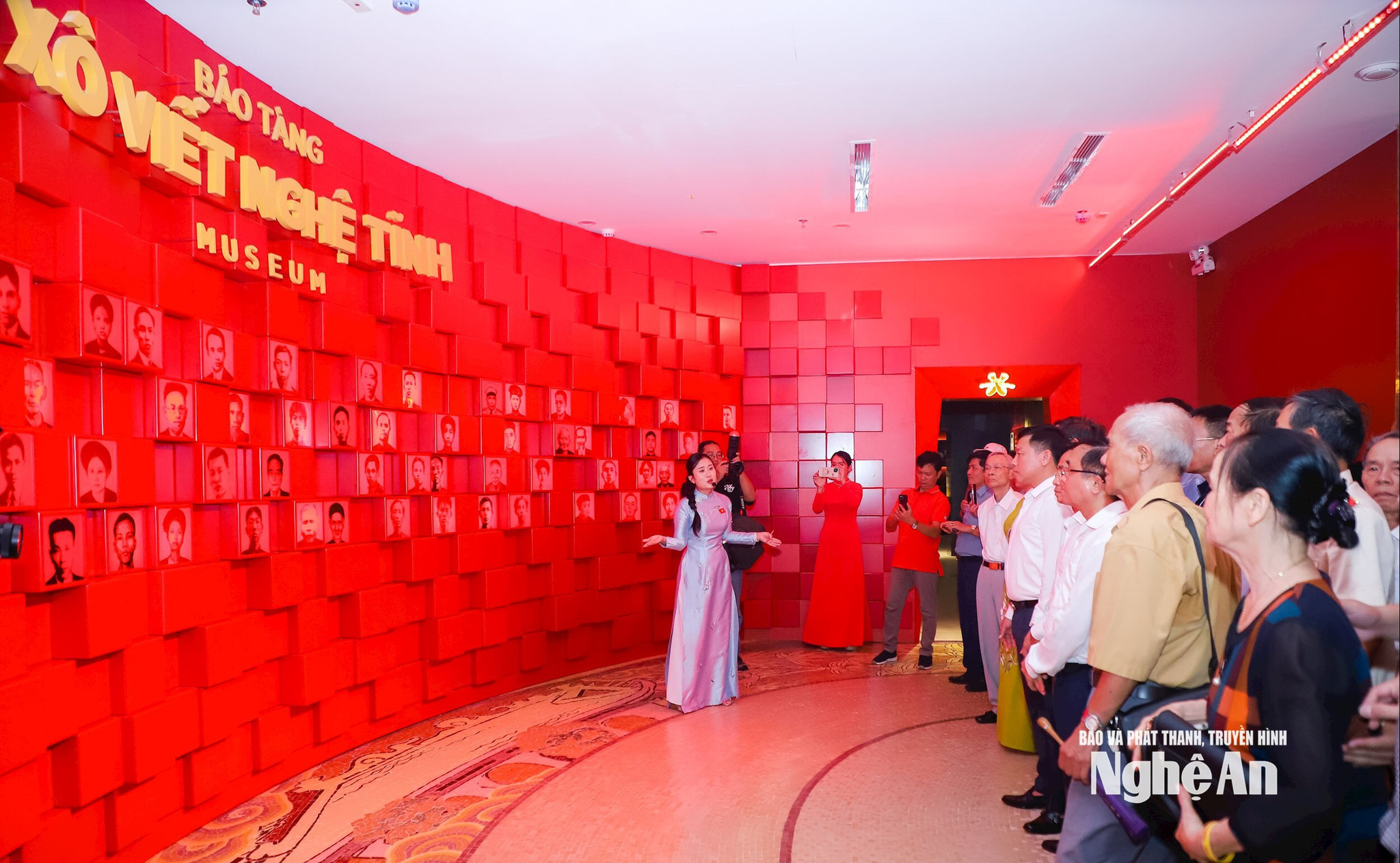 Bảo tàng Nghệ An - Xô viết Nghệ Tĩnh được nâng cấp hiện đại. Ảnh Thành Duy
