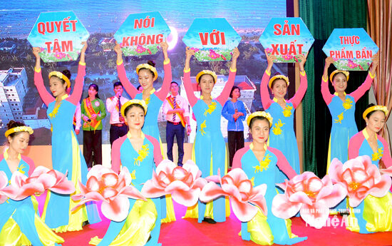 Nghệ An Hàng nghìn khu dân cư nói không với thực phẩm bẩn.