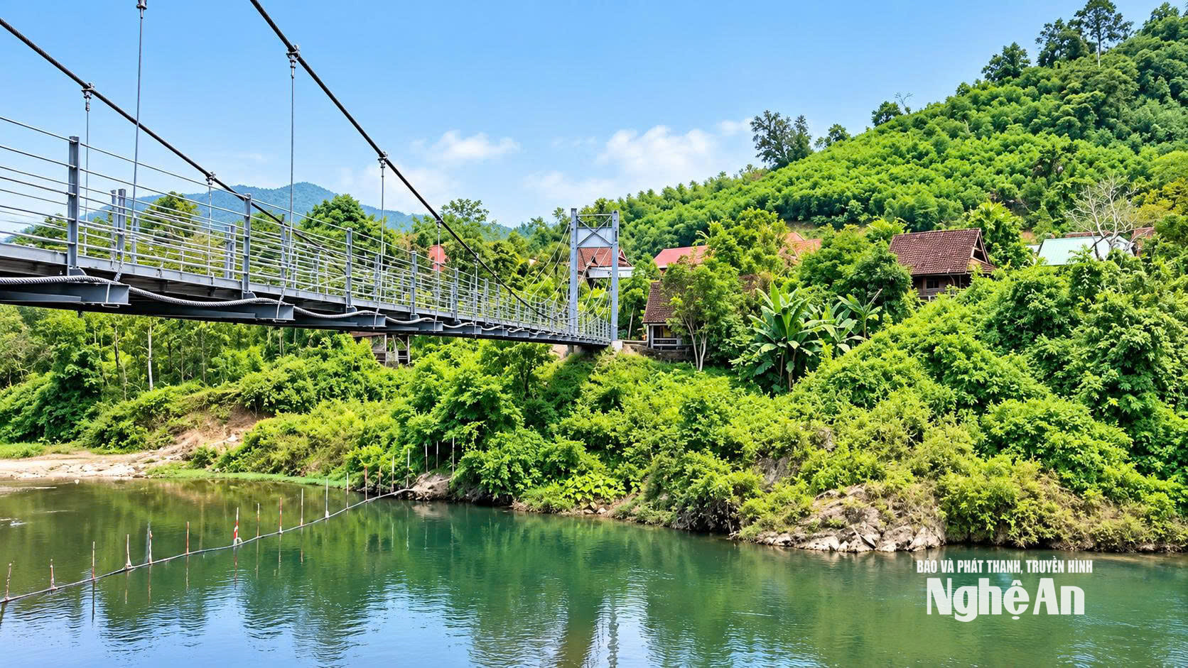 Một góc anh mát ở bản Cươm. Ảnh TP