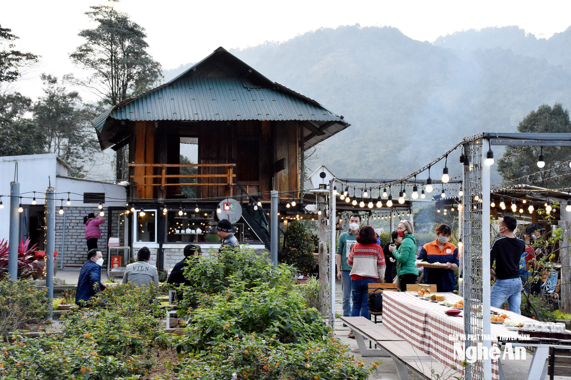 Sức hấp dẫn của Farmstay Nhật Minh (xã Mường Quàng). Ảnh: Công Kiên