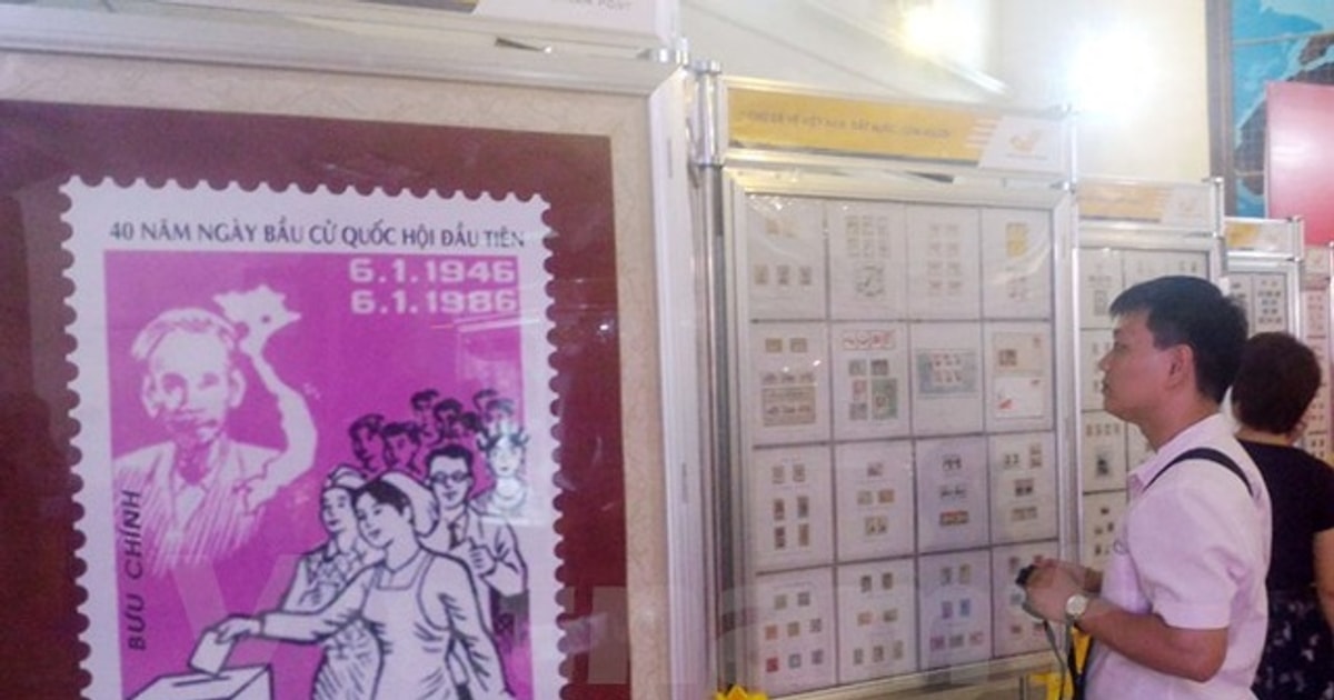 Trưng bày hơn 1.000 mẫu tem quý nhân dịp bầu cử