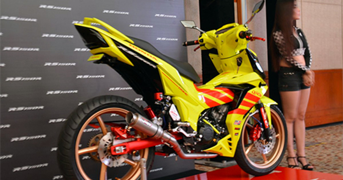 Honda Winner 150 độ RCB tại Malaysia
