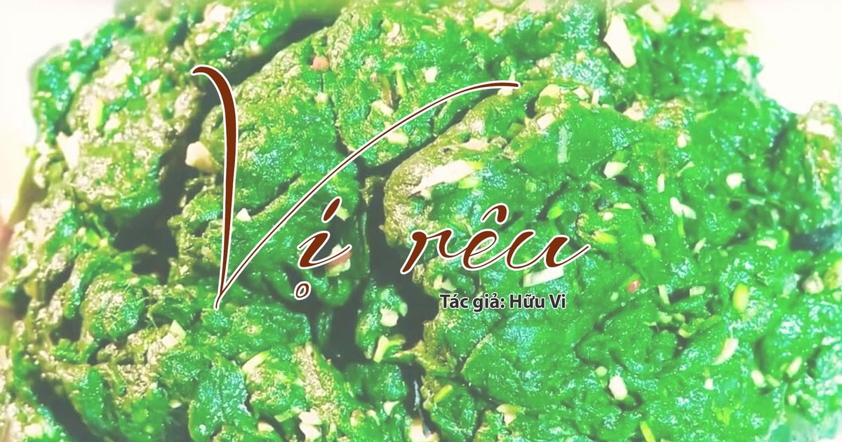 Tản văn hay: Vị rêu