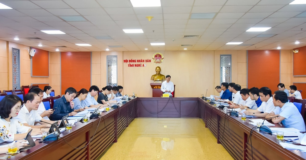 Thẩm tra dự thảo nghị quyết chủ trương đầu tư các công trình, dự án trình HĐND tỉnh Nghệ An