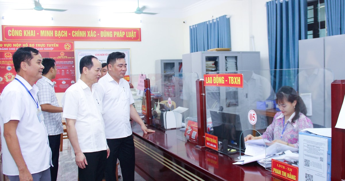 Đề xuất chính sách hỗ trợ thêm cán bộ, công chức, người hoạt động không chuyên trách dôi dư do sáp nhập cấp xã, huyện ở Nghệ An