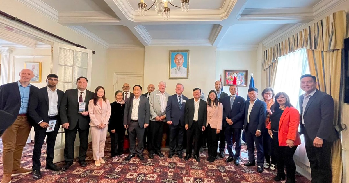 Bí thư Tỉnh ủy Thái Thanh Quý làm việc với Phòng Thương mại Tây London, Vương quốc Anh