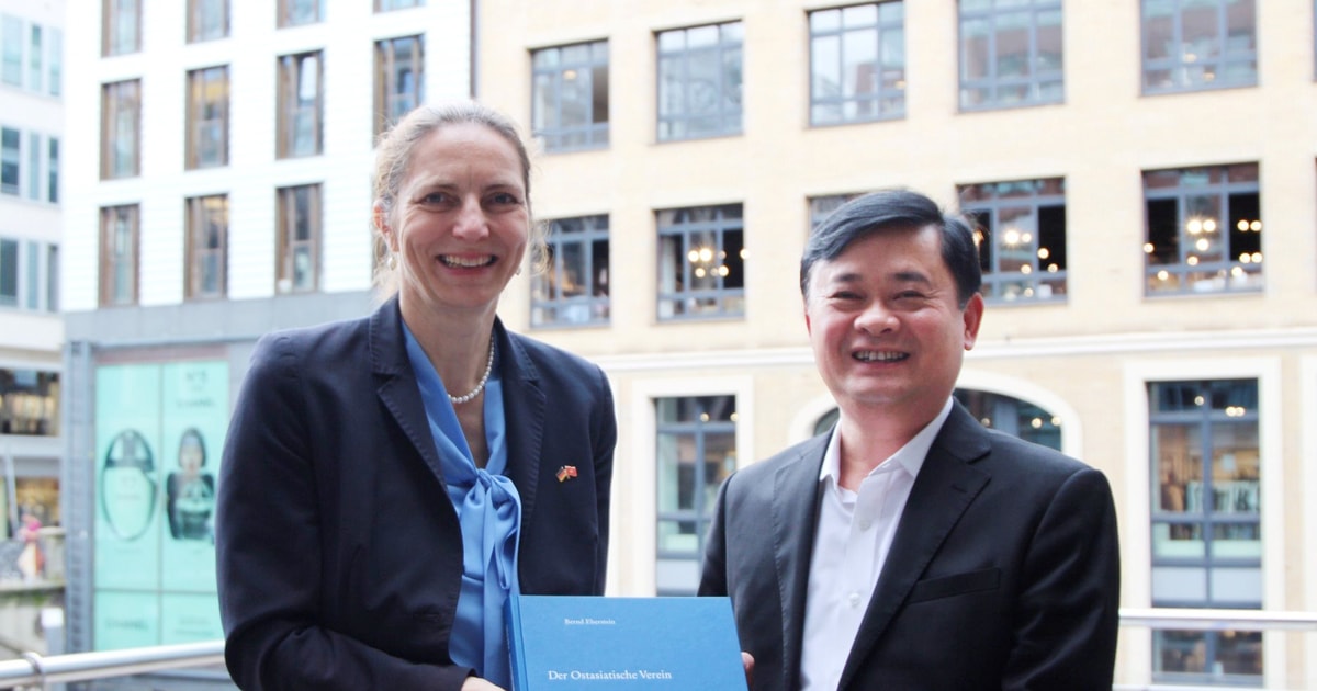 Bí thư Tỉnh ủy Thái Thanh Quý làm việc với Hiệp hội Doanh nghiệp Đức khu vực châu Á-Thái Bình Dương