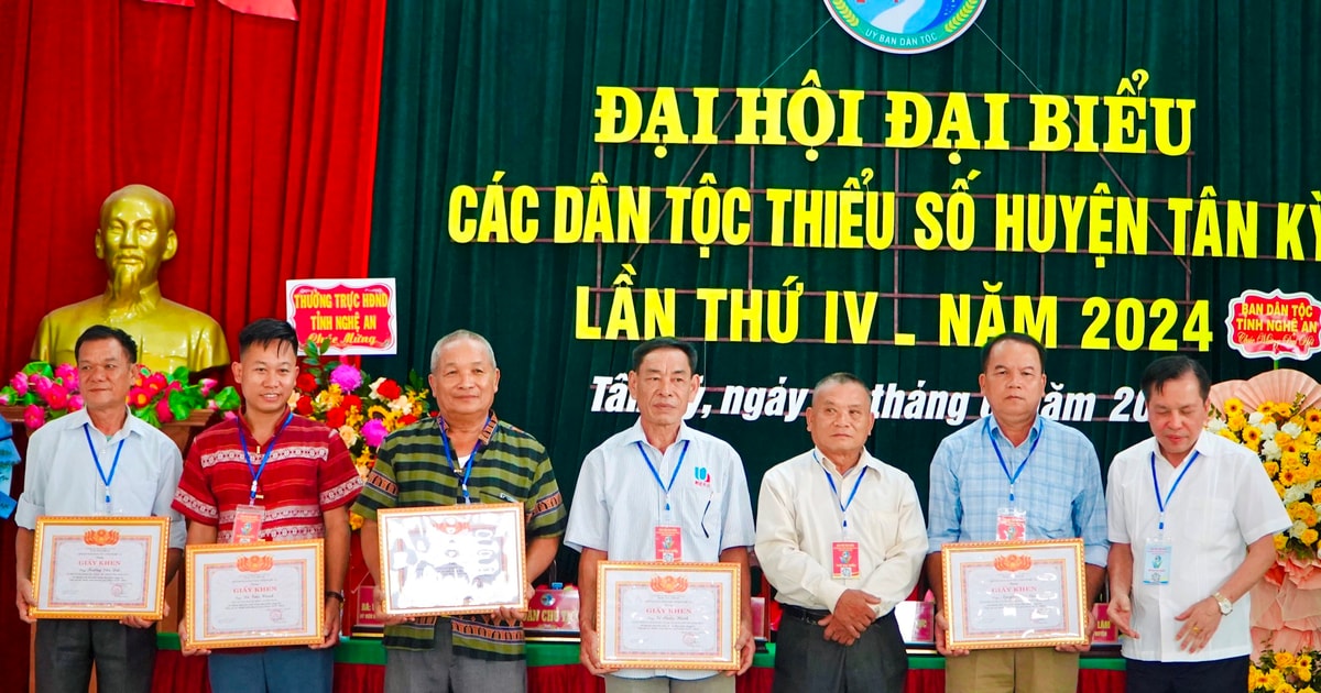 Đại hội đại biểu các dân tộc thiểu số huyện Tân Kỳ lần thứ IV, năm 2024
