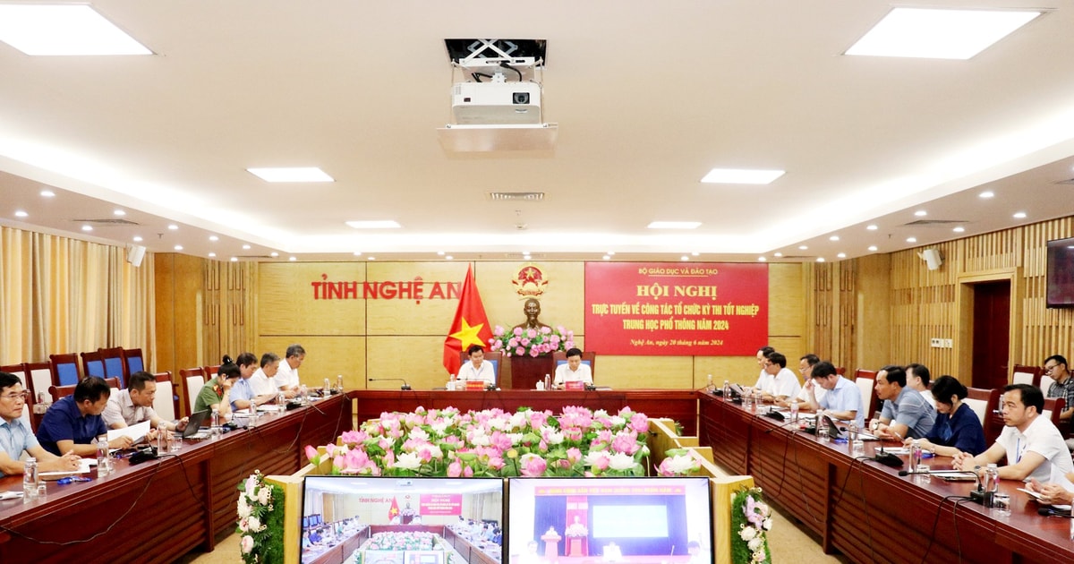 Kỳ thi tốt nghiệp THPT phải thực hiện đúng phương châm '4 đúng', '3 không'