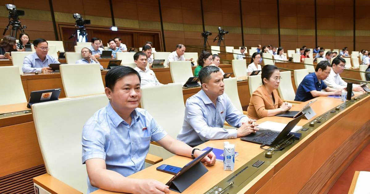 Quốc hội thông qua Nghị quyết về thành lập Đoàn giám sát năm 2025 và Luật Lưu trữ (sửa đổi)