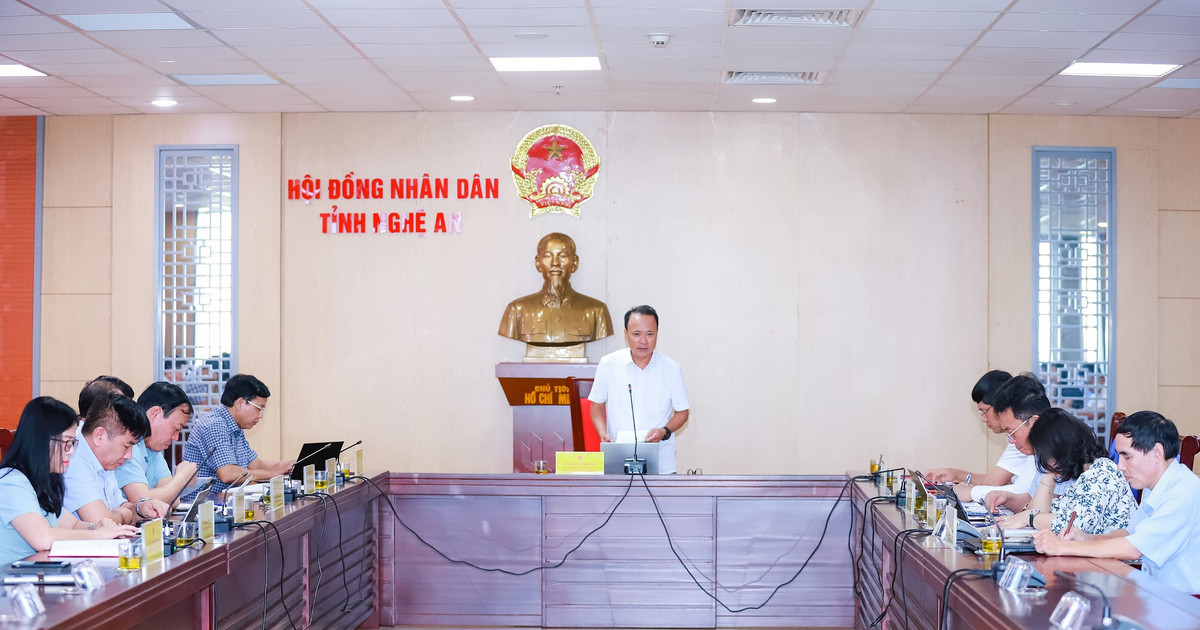 Thường trực HĐND tỉnh Nghệ An họp phiên thường kỳ tháng 6/2024