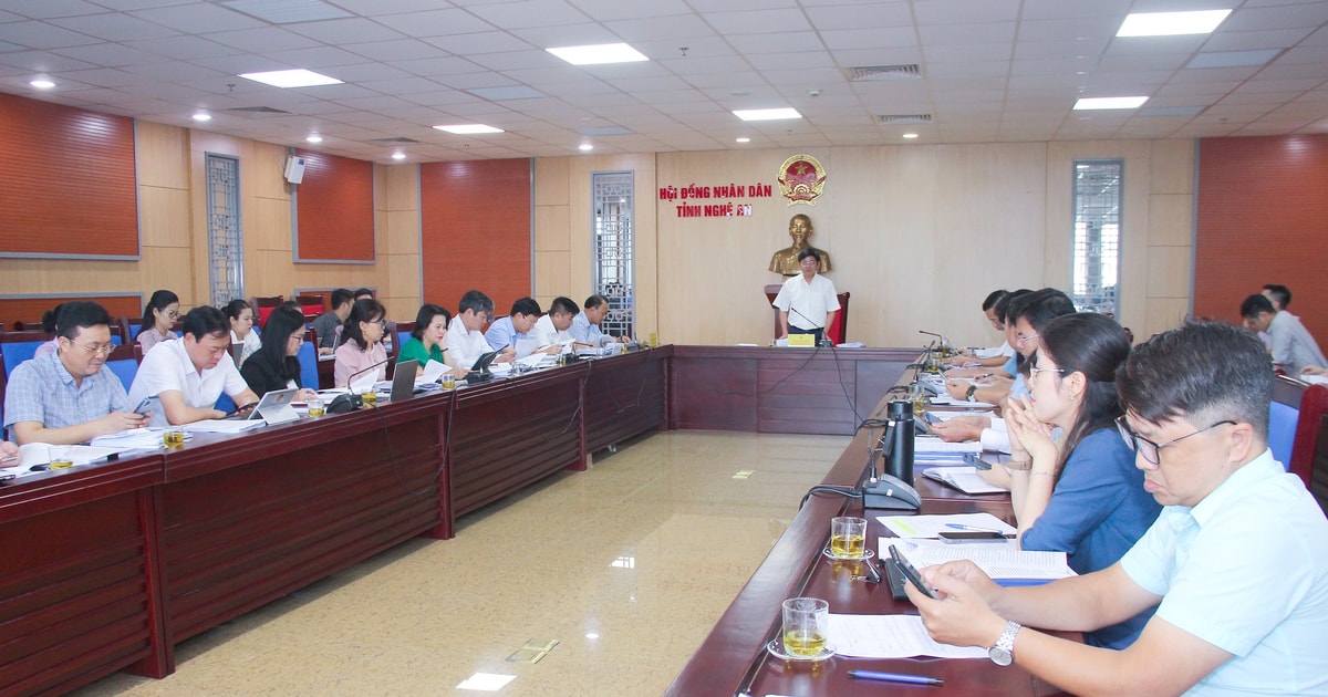 Ban Kinh tế - Ngân sách HĐND tỉnh thẩm tra các dự thảo nghị quyết trình kỳ họp HĐND tỉnh Nghệ An