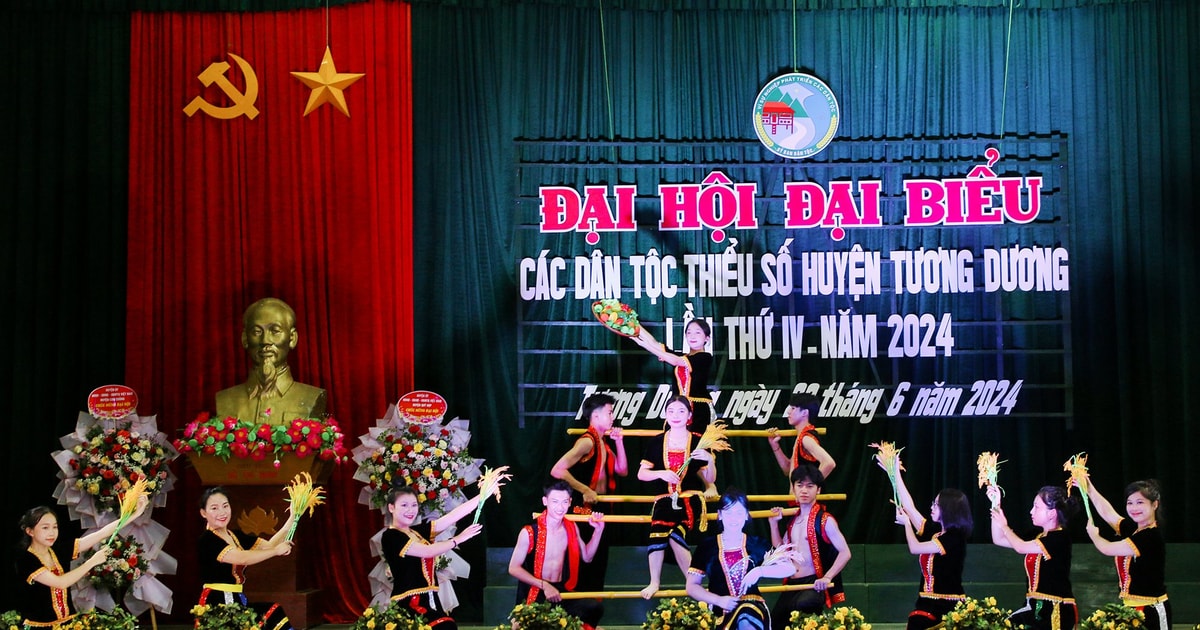 Huyện Tương Dương tổ chức Đại hội đại biểu các dân tộc thiểu số lần thứ IV, năm 2024