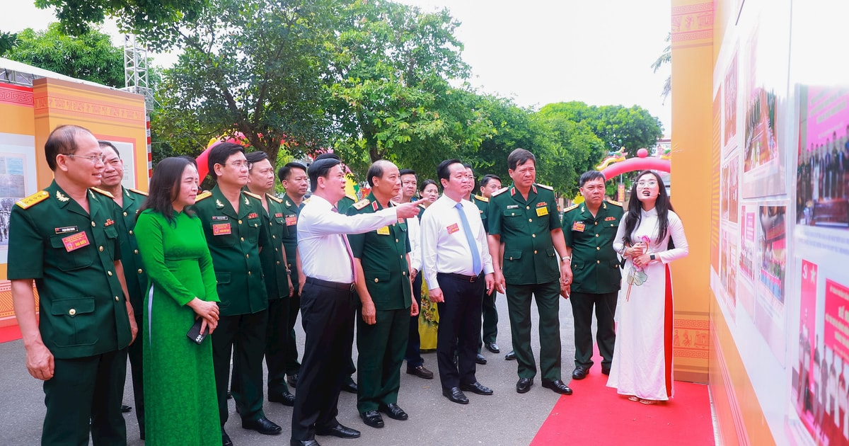 Trọng thể Đại hội Thi đua quyết thắng lực lượng vũ trang tỉnh Nghệ An giai đoạn 2019 - 2024