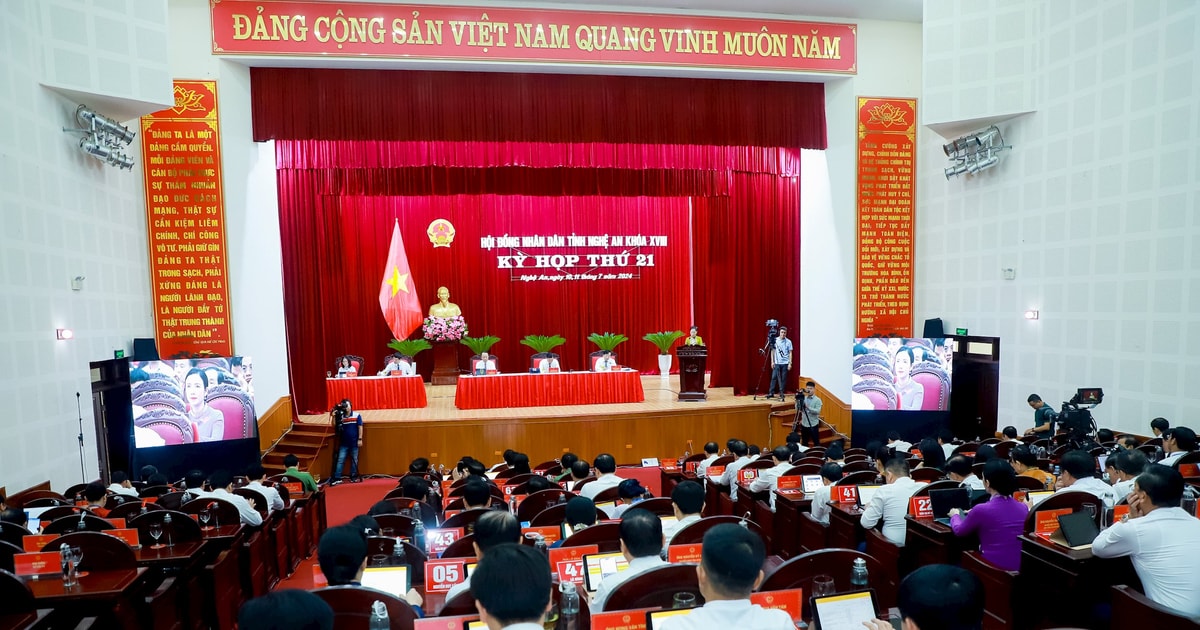 Giám đốc các Sở Nội vụ và Công Thương sẽ trả lời chất vấn đại biểu HĐND tỉnh Nghệ An
