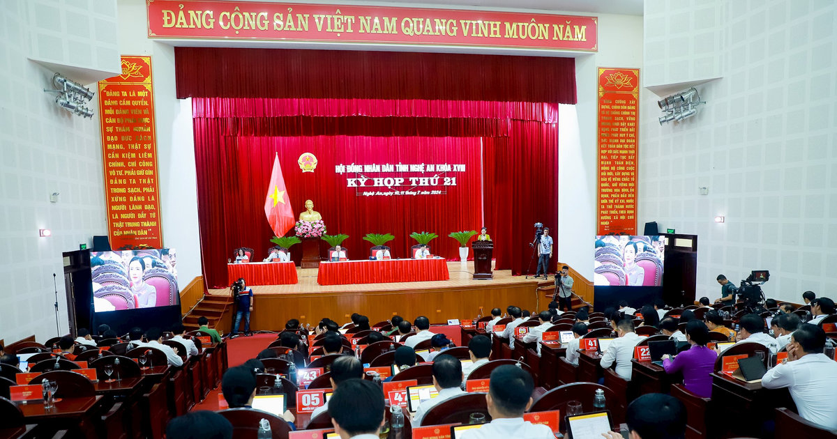Giám đốc các Sở Nội vụ và Công Thương sẽ trả lời chất vấn đại biểu HĐND tỉnh Nghệ An