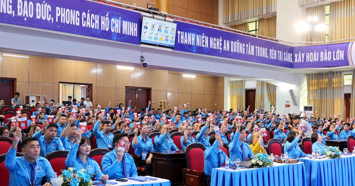 Khai mạc Đại hội Hội Liên hiệp thanh niên Việt Nam tỉnh Nghệ An nhiệm kỳ 2024-2029