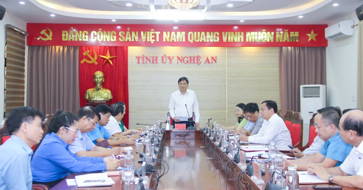 Phó Bí thư Tỉnh ủy Nghệ An yêu cầu giải quyết đến cùng kiến nghị của MTTQ và các đoàn thể