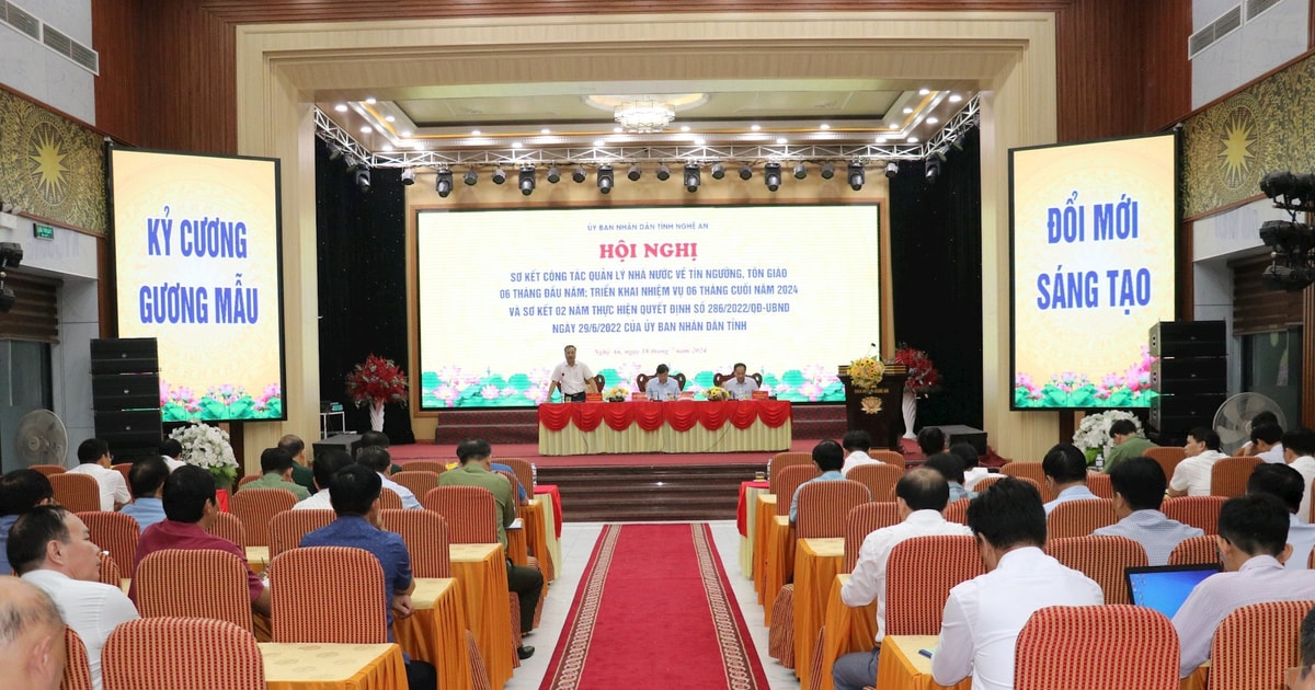 Tiếp tục quán triệt sâu sắc, triển khai có hiệu quả các quan điểm, chủ trương chính sách của Đảng, pháp luật của Nhà nước về công tác tôn giáo trên địa bàn tỉnh