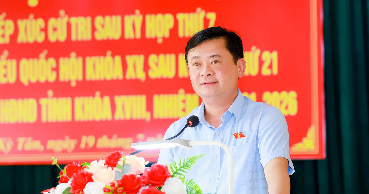 ĐBQH và HĐND tỉnh Nghệ An tiếp xúc cử tri huyện Tân Kỳ