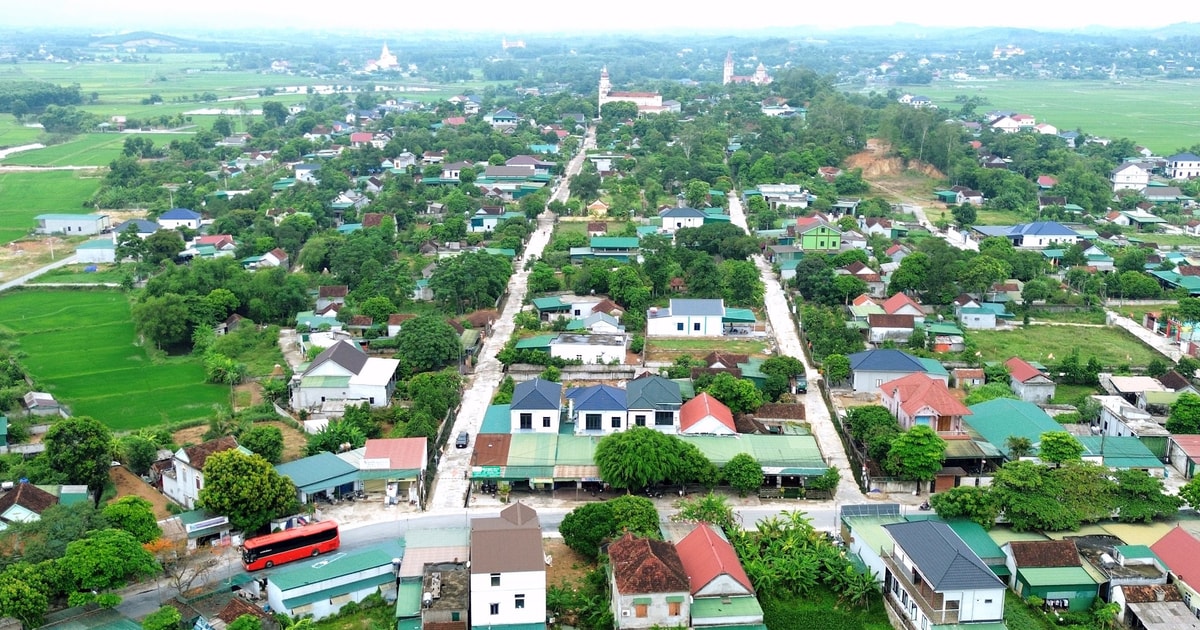 Nghi Lộc quyết tâm đạt chuẩn nông thôn mới nâng cao vào năm 2025