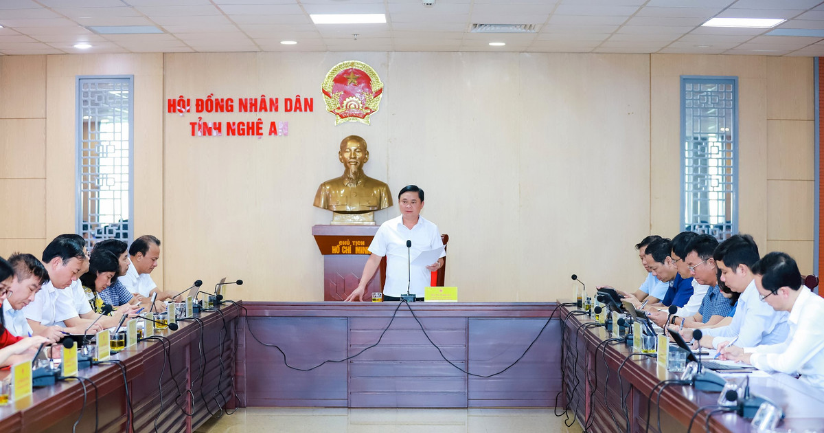 Thường trực HĐND tỉnh Nghệ An họp phiên thường kỳ tháng 7