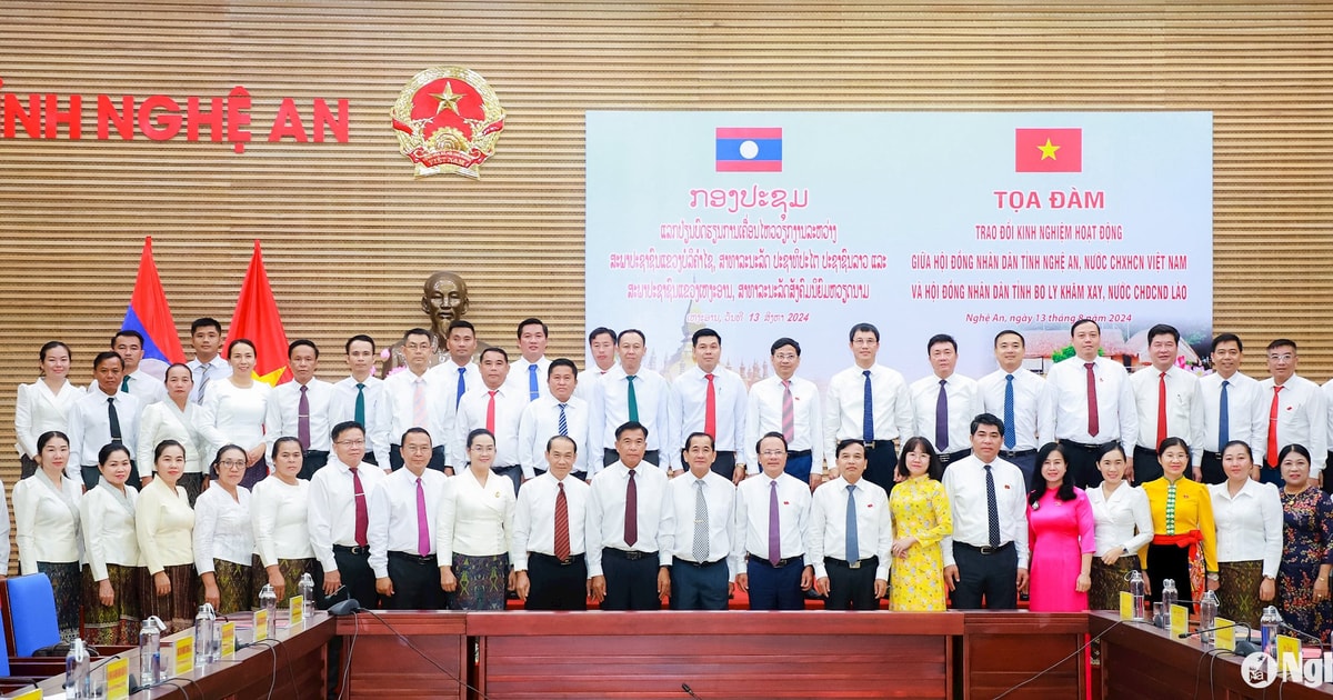 HĐND tỉnh Nghệ An và tỉnh Bô Ly Khăm Xay tổ chức tọa đàm trao đổi kinh nghiệm hoạt động