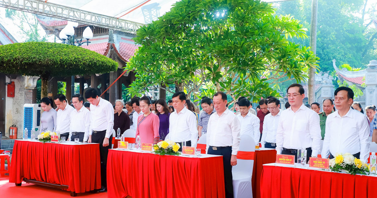 Nghệ An trang trọng tổ chức Lễ giỗ lần thứ 232 của Hoàng đế Quang Trung