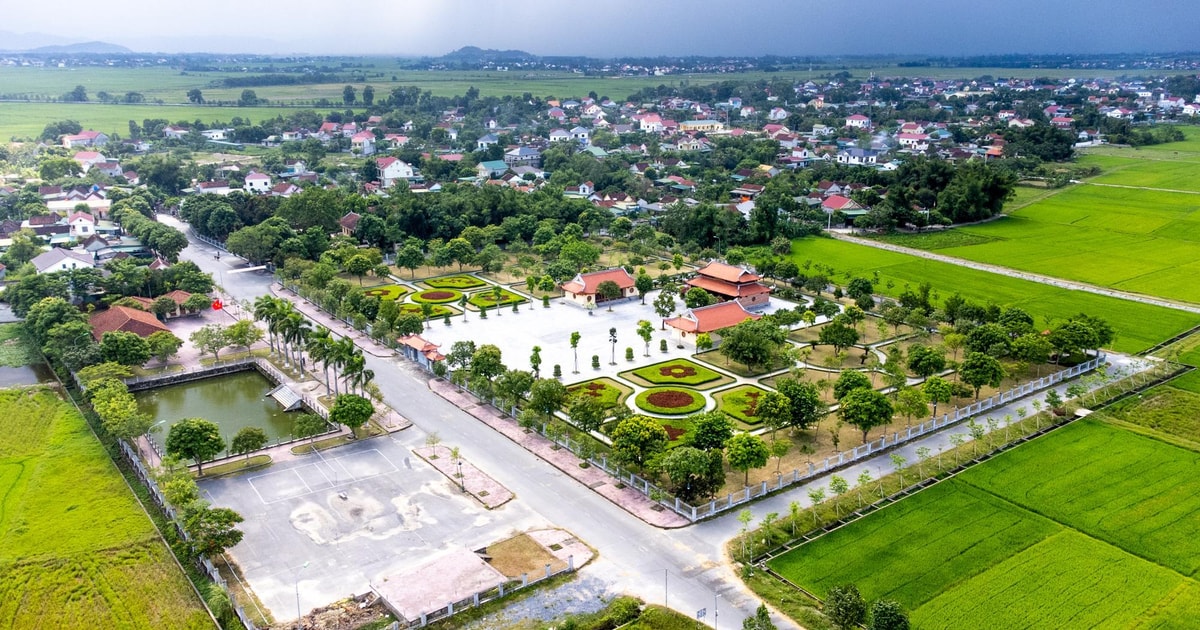 Huyện Hưng Nguyên được công nhận đạt chuẩn nông thôn mới năm 2023