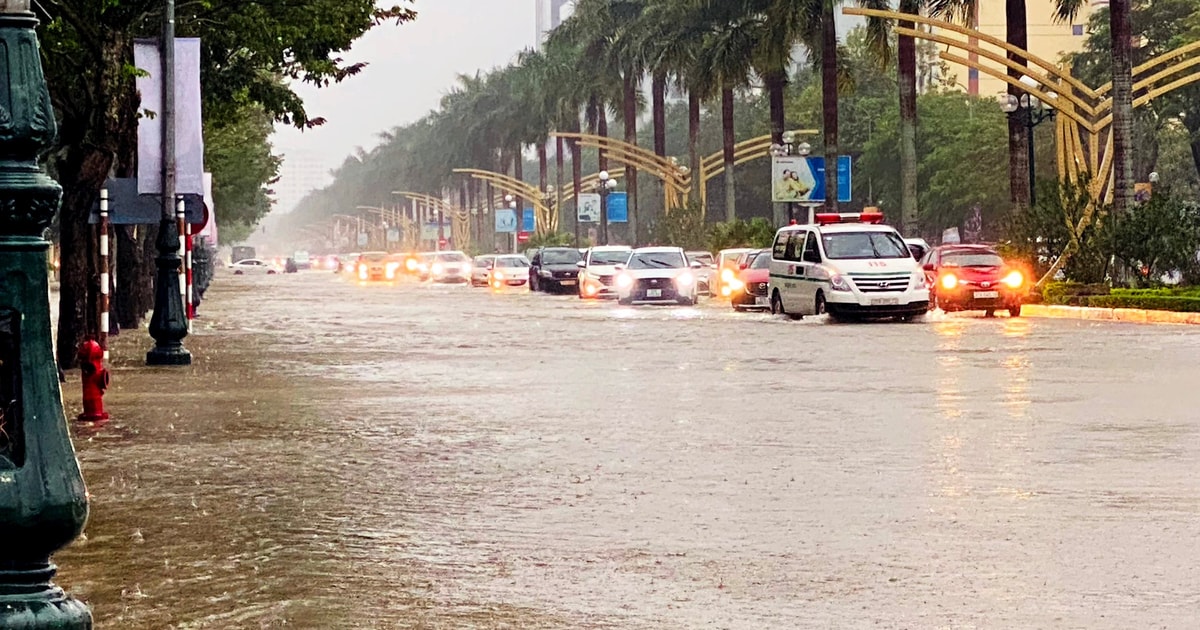 Cảnh báo mưa lớn ở Nghệ An từ ngày 19-22/9