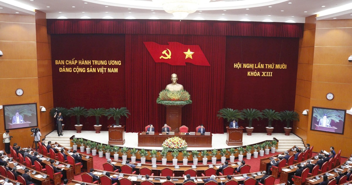 Khai mạc trọng thể Hội nghị lần thứ 10, Ban Chấp hành Trung ương Đảng khóa XIII