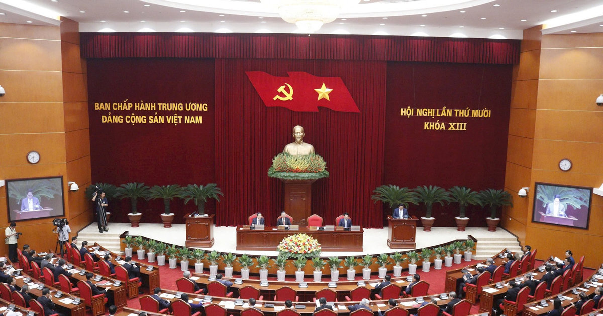 Khai mạc trọng thể Hội nghị lần thứ 10, Ban Chấp hành Trung ương Đảng khóa XIII