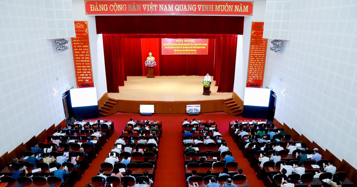 Nghệ An triển khai Nghị quyết xây dựng thành phố Vinh thành đô thị biển văn minh, hiện đại