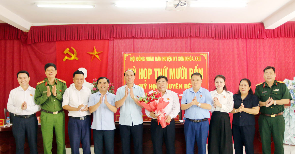 Đồng chí Xã Văn Lương được bầu giữ chức Phó Chủ tịch UBND huyện Kỳ Sơn