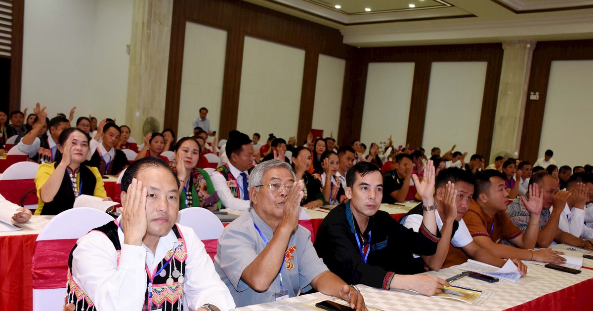 Phiên trù bị Đại hội đại biểu các dân tộc thiểu số tỉnh Nghệ An lần thứ IV