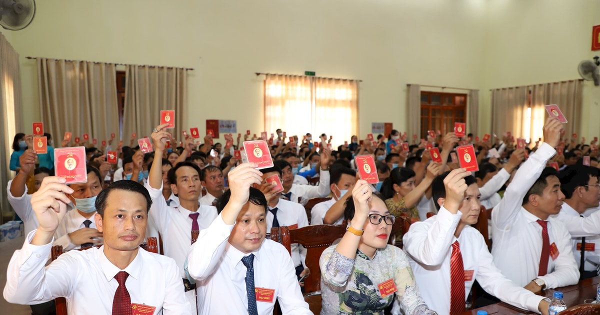 Quy định độ tuổi đủ điều kiện lần đầu tham gia, tái cử cấp ủy viên nhiệm kỳ 2025 - 2030