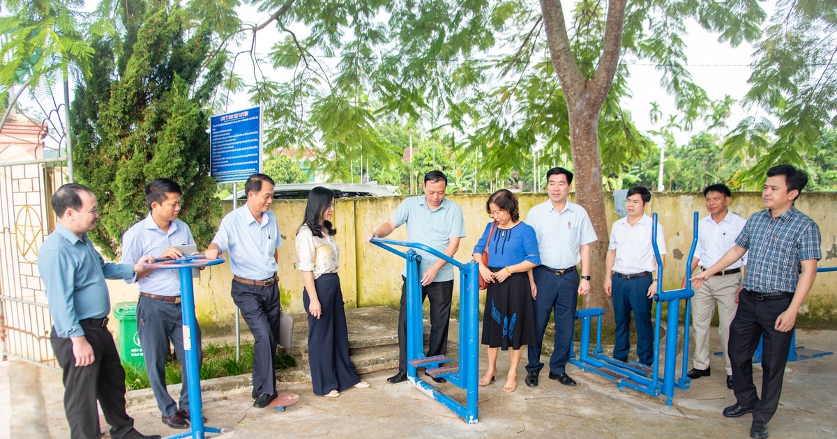 HĐND tỉnh giám sát công tác quản lý, sử dụng thiết chế văn hóa - thể thao tại Thanh Chương