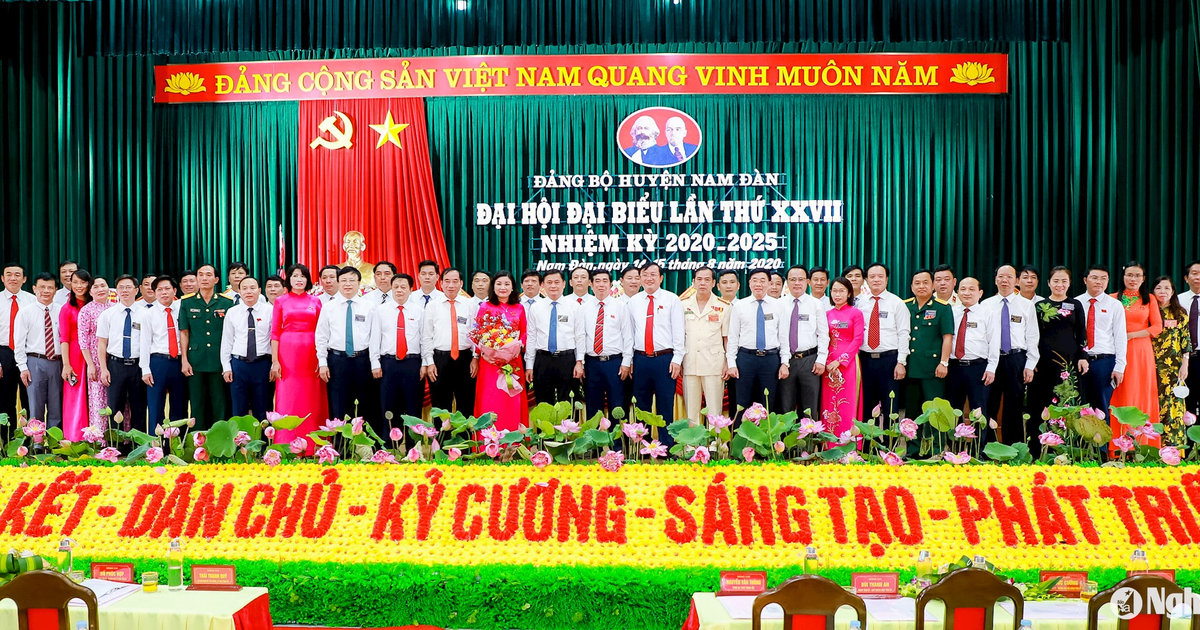 Nghệ An thực hiện bố trí 100% bí thư cấp ủy cấp huyện không là người địa phương nhiệm kỳ 2025 - 2030