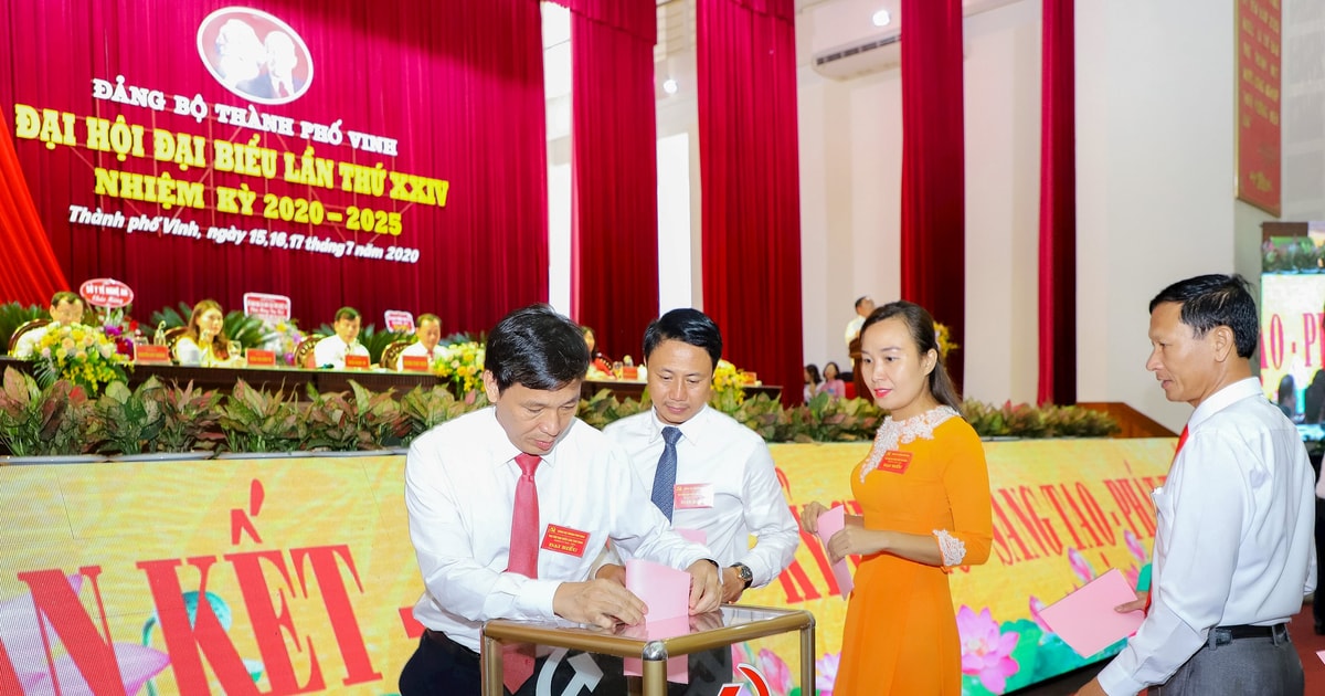 Phương án sắp xếp, chính sách với cán bộ không tái cử nhiệm kỳ 2025 - 2030 tại Nghệ An